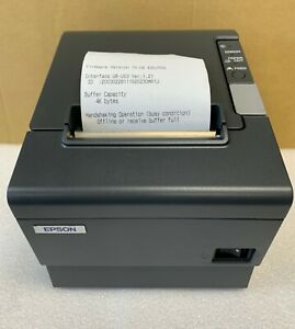 Epson TM-T88IV Receipt Printer, USB port refurbished