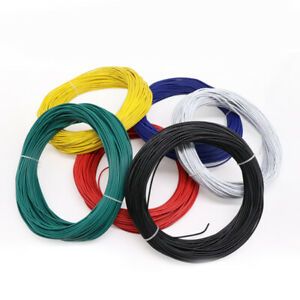 Wire Diameter 2.4mm Tinned Copper UL1007 16AWG RC Cable Silicone Electronic Wire