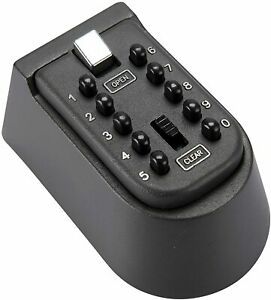 10 Digit Key Lock Box Outdoor Wall Hanging Key Safe-Household Key Storage Lock