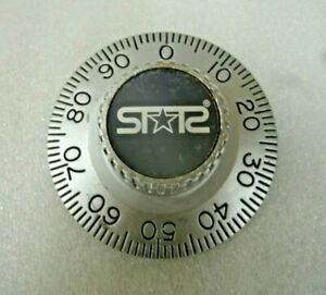 Star Floor Safe Removable Floor Safe Dial-Good Used Condition!
