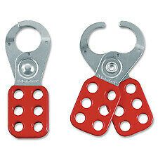 Master Lock Company MLK420 Safety Hasp- Accepts up to 6 Padlocks- Red