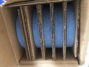 Box of 5 ~ Norton Grinding Wheel 6-1/4 x 1 x 1-1/4 Recess Side A 2-3/4 x 1/2