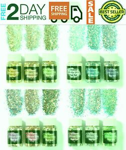Let&#039;s Resina Opal Chunky Glitter, 12 colores Mixology Craft Glitter Powder para