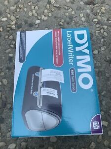 DYMO Label Writer 450 Twin Turbo Printer Machine 71 Labels Black Silver 1752266