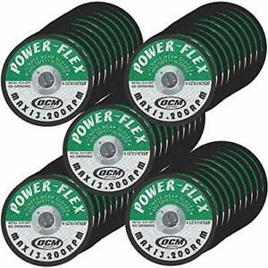 50 PACK 4 1/2&#034; x 1/16&#034; x 5/8&#034; PREMIUM CUT OFF WHEELS - For Cutting all Ferrou...