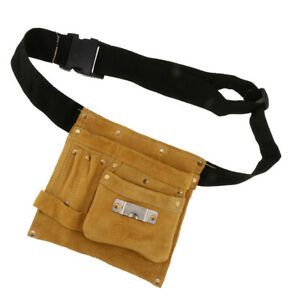 Artificial Leather Tool Belt Worker Pouch Welder&#039;s Pockets