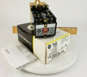 AB Allen Bradley 700-P800A1 Control AC Relay Type P 115-120V Brand New