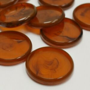 TUL Discbound Expansion Discs 1&#034; Tortoise Shell Brown Pack of 12