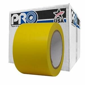 ProTapes Pro 50 Premium Vinyl Safety Marking and Dance Floor Splicing Tape 6 ...