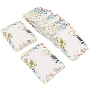 100pcs Stud Earring Display Cards Jewellery Drop Earring Storage Cards Accessory