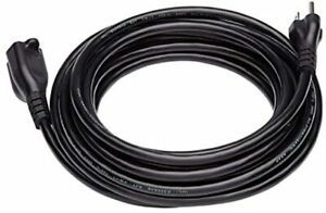 Amazon Basics 20-Foot Extension Cord - 13 Amps, 125V - Black
