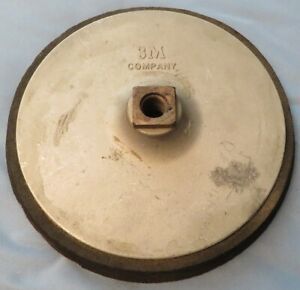 3M Deburring pad ALUMINUM rotary drill sanding tool Wheel Foam / Fiber 8&#034; X 1&#034;