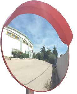 Convex Traffic Mirror 18&#034; for Driveway, Garage and Warehouse Safety or Store and