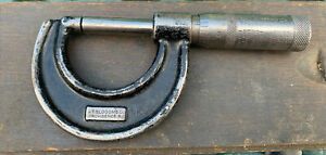 1897-1905 early Vintage J.T.Slocomb Co. Providence R.I. outside micrometer 0-1&#034;