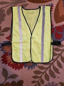 Body Guard Safety Gear Hi-Vis Vest Yellow/Silver Reflection OSFM