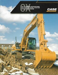 Equipment Brochure - Case - CX130B et al - CX B series Excavator - 2008 (E6764)