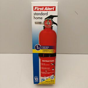 First Alert HOME1 Red Monoammonium Phosphate Home Fire Extinguisher 2.5 lbs.