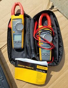 FLUKE 374 True RMS Clamp Meter w/zip up case and accessories. OFFERS ENCOURAGED