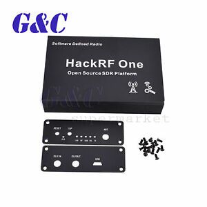 Black Aluminum Enclosure Cover case shell for HackRF One