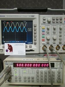 Synthesised Clock Generator 2 GHz TESTED 1 µHz-2.05 GHz ECL LVDS CMOS SRS CG635