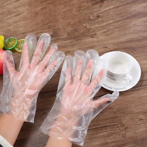 Disposable Plastic Gloves Kitchen Food Grade Gloves For Cooking Cleaning Food