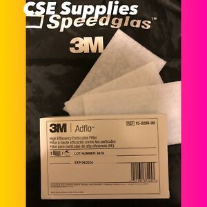 3M SPEEDGLAS ADFLO FILTER 15-0299-99.1Pack.Expiration 2024:::..3 Free Prefilter.