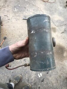 Vintage round gas fuel tank 10&#034; x 5-1/2&#034; Lauson, Briggs, etc