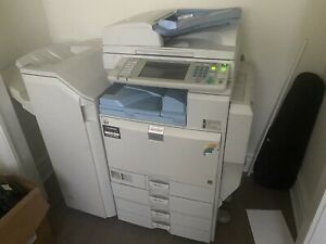 Ricoh MP C3500 all in one Printer, Fax, copier with a booklet finisher 