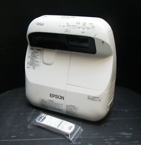 Epson EB-585Wi Short Throw 3300 Lumens WXGA Projector Excellent Image 976 hrs