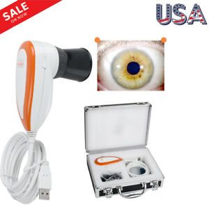 Nice 5.0 MP USB Iriscope Iris Analyzer Iridology camera Pupilometer W/ Software