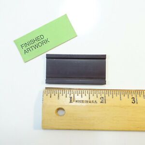 1&#034; x 2&#034; Magnetic &#034;C&#034; Channel Label Holder - 36 Magnets in Lot