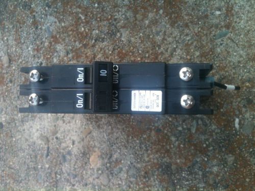 Cutler hammer 10a 2 pole qcf2010t  qty 10 for sale