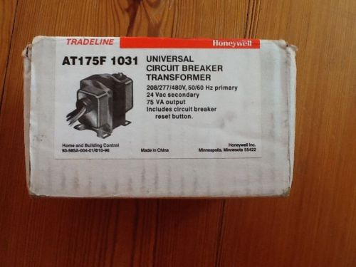 Honeywell Universal  Circuit Breaker Transformer AT175F 1031