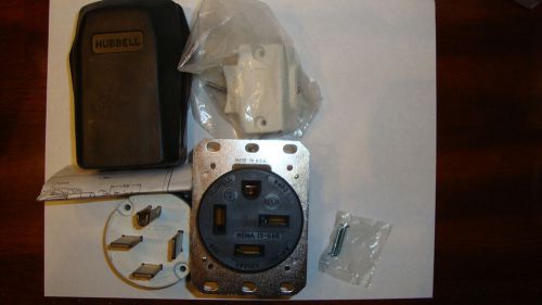HUBBLE 60 AMP 3 PHASE PLUG AND OUTLET HBL84626/HBL8460A
