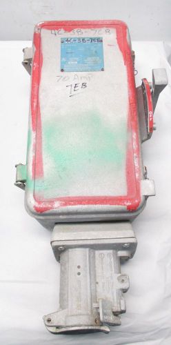 CROUSE HINDS WSR 63542 WELDING 3P RECEPTACLE NON-FUSIBLE DISCONNECT D430049