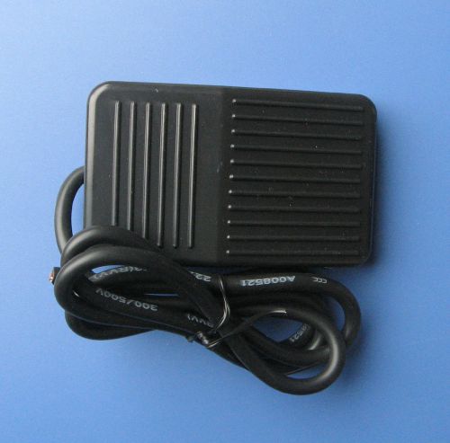 Tmaztz tfs-01 ac 250v 10a spdt no nc momentary plastic power foot pedal switch for sale