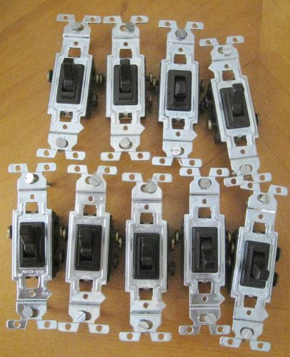 General Electric GE5983-1B Three-Way Quiet Switch 15A 120V AC  Lot of 9