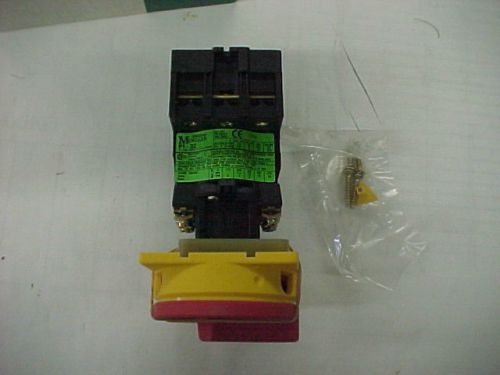 Moeller P1-32/V/SVB Main Switch Rear Mounting 3 pole 32a