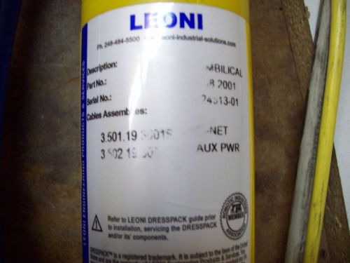 Leoni eps 5.736.08.2001 servo umbilical cable - new - free shipping!! for sale