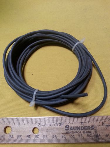 Belden hv rubber test  lead black stranded 18 awg mpn 8899-010-500 15 ft long for sale