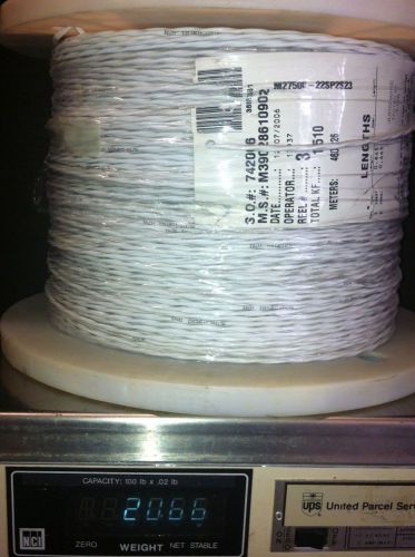 1510ft AIRCRAFT Cable Mil Spec Silver Shielded M27500-22SP3S3 JACKETED TWISTED P