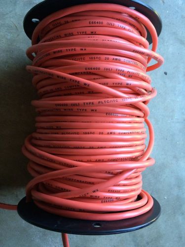 200&#039; NANMAC THERMOCOUPLE EXTENSION WIRE Type CX Alloy 405/426