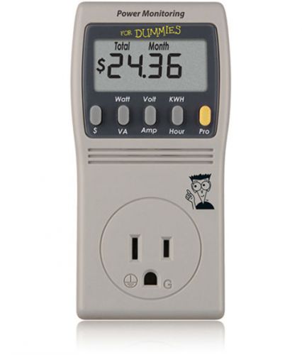 New p3 international p3i-p3p4455 kill a watt power monitoring for dummies for sale