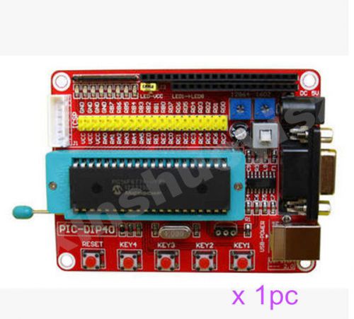 [1x] PIC16F877A PIC Mini System Microcontroller learning board development board