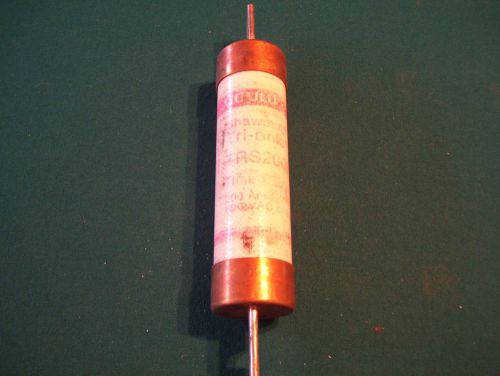 ONE - USED - GOULD TRS-200-R FUSE, 600 VOLT, 200 AMP TIME DELAY FRS-R-200 BUSS