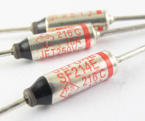 Microtemp thermal fuse 216°c tf cutoff nec sf214e for sale