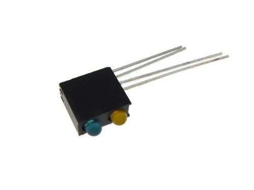 3mm PCB Mount LED Fault Indicator - Blue / Orange - Pack of 5