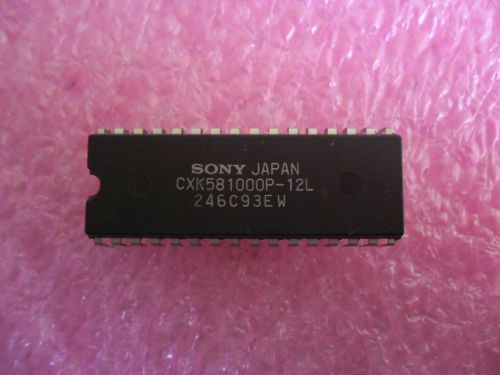1pc Sony CXK581000P-12L DIP-32 SRAM 1M 128KX8 120nS CMOS OBSOLETE