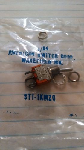 Lot of 5 - asc american switch st!-1f1mzq spdt switch orange usa new for sale