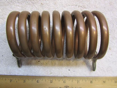 Copper Tube Inductor Coil - 8 Turns, 3&#034; Diameter